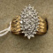 Ring: Diamond Cocktail Ring 10K