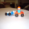 FISH PRICE TOWED CAR 3 PCE