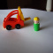 FISHER PRICE FORKLIFT WITH PERSON