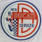Ducati Servizio Shop Sign