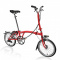 BROMPTON STEEL H6L FOLDING BIKE WITH MUDGUARDS (World Racycles)