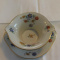 THEODORE HAVILAND LIMOGES; FRANCE; GRAVY BOAT W/ ATTACHED PLATE