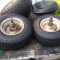 Zero Turn Caster Complete Assembly Off Cub Cadet Z-Force