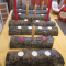 Rustic log candle holders - YOUR CHOICE $25.00 -STRATHROY