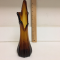 Estate Hand Blown Dramatic Profile Decorative Glass