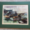 Unframed Print Docked Boats by Ceaser Hernandes