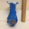 Estate Baby Blue Encased Hand Blown
