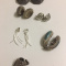 Costume Jewelry Silver Earrings