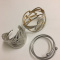 Costume Jewelry Silver Slender Cuff Bracelets