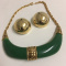 Costume Jewelry Beautifully Designed Bracelet & Earrings Set