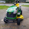 John Deere E110 42" Deck 19 HP 2 Hours!