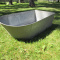 Old Style Galvanized Cowboy Bathtub