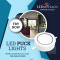 Eco-Friendly LED Puck Lights with High CRT and CCT