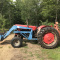 Massey Ferguson 65 Diesel tractor with attachments.