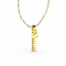 Bar Name Pendant with Boy/Girl