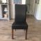 Set of four dining chairs