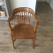 Oak desk chair