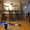 Bar Stools, TV and speakers