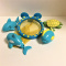 5 Piece Bathtub Wind-Up Sea Life Playmate Set