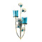 PEACOCK PLUME WALL SCONCE 10015948