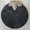 Plate: Solid Marble Cheese or Serving Plate