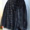 Fur Coat: Women's Hooded Gray Faux Fur