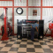 Snap-on Tools Modern Day Garage Display Diorama 1/24 scale Crown