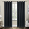 GUBOWIN Farmhouse Curtains 84 Inches Long 2 Panels,Blue Curtains