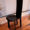 UNIQUE SET of 6 LEATHER DINING CHAIRS