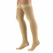 Men's Large Truform 8868 Medical Stocking Thigh High, Closed Toe