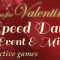 4 Valentine Speed Dating Parties!