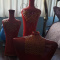 Vases: 3 Red Ceramic Vases