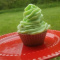Mint chocolate cupcake soap