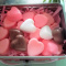 Heart soaps in a tin can