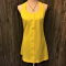 Misses Size 8 Yellow Halter Mini Dress