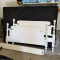 Country furnishing double wood bed frame