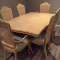 Like New Bleached Oak Dinning Set