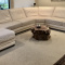 Section couch Leather Italia Natuzzi