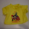 UNUSED Disney DUFFY Bear YELLOW MY FIRST VISIT SHIRT