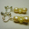 Pearl Screw Back Earrings