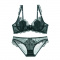 Global Outlet Store-Amazing Floral Lace Underwire Bra Set.