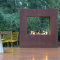 Modern Outdoor Fireplaces Los Angeles