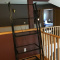 Home office desk and shelf unit