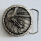 New - Vintage 1977 Cycling Brass Belt Buckle