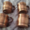 Mugs-Copper: Qty 4
