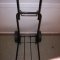 Black Metal Luggage Carrier