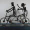 Welded, Scrap Metal Nuts & Bolts Art