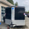 20' black enclosed car trailer