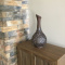 Decorative metal vase
