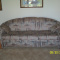 Living room couch, solid, sturdy, clean.